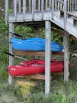 2 single-person kayaks included with your stay